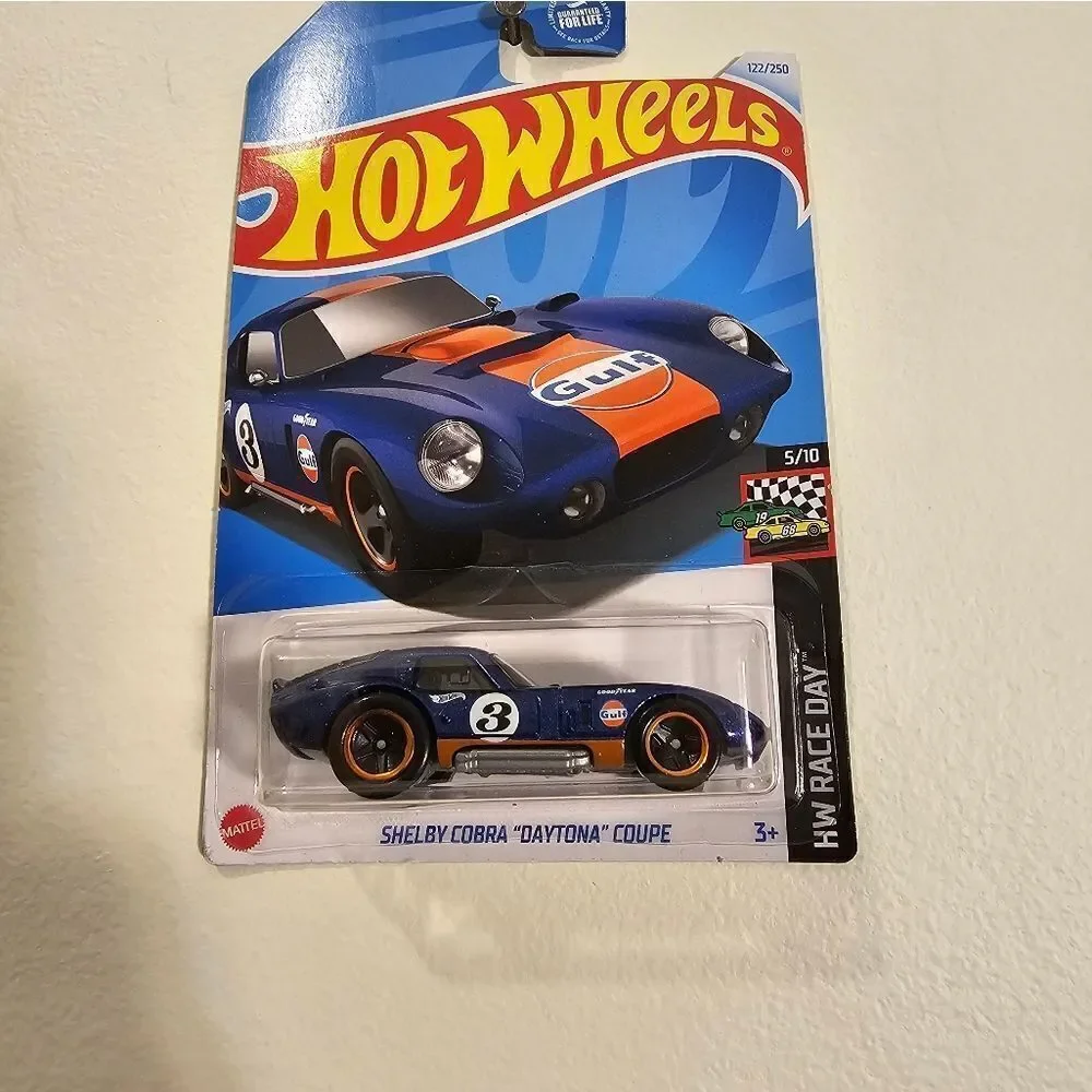 Set Of 2 Hot Wheels Shelby Cobra Daytona Coupe HW Race Day Gulf